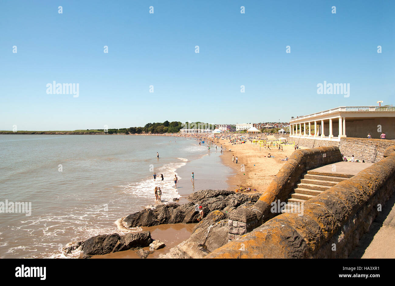 Barry Island seafront, South Wales, UK Stock Photo Alamy