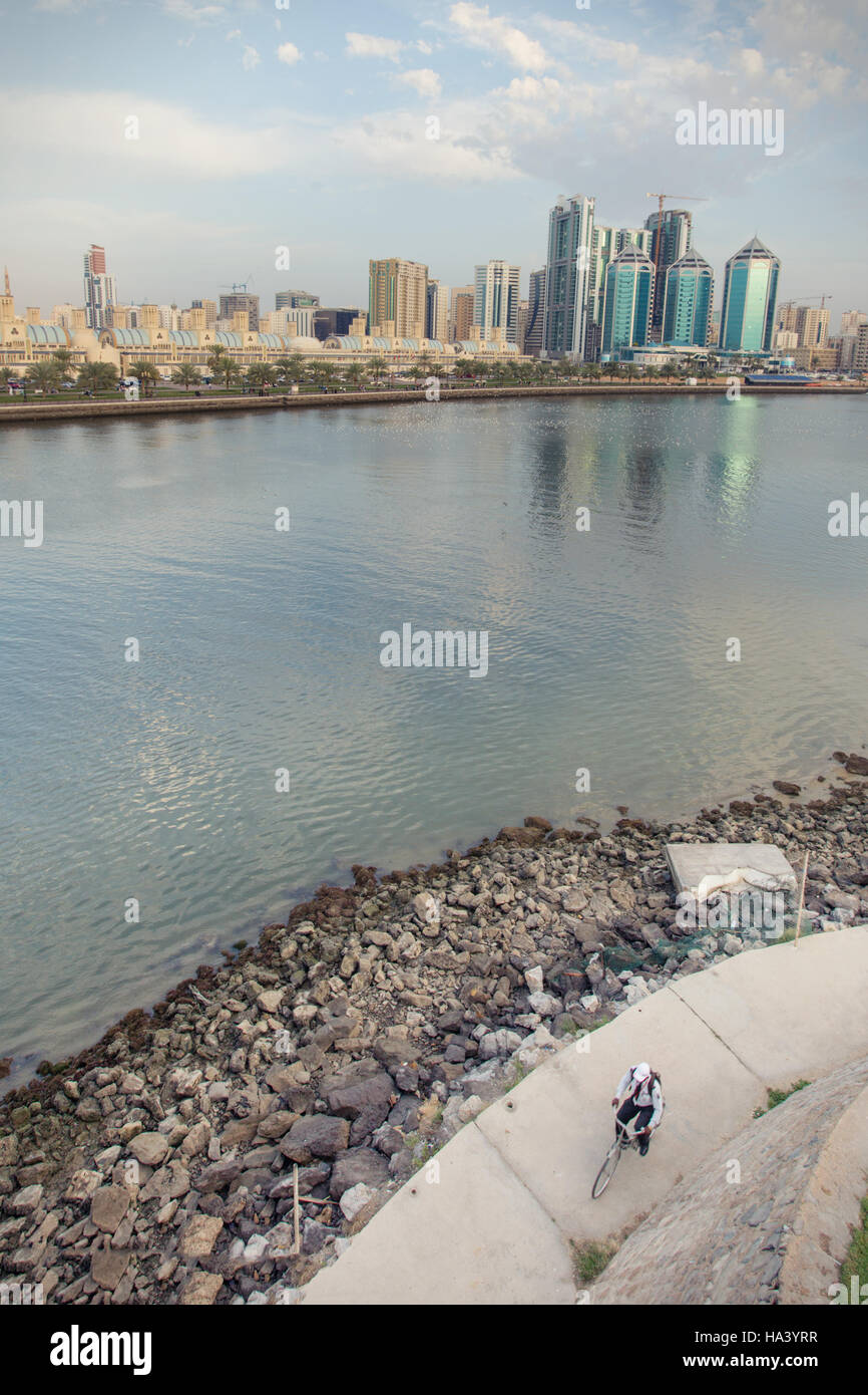 Sharjah city scape Stock Photo