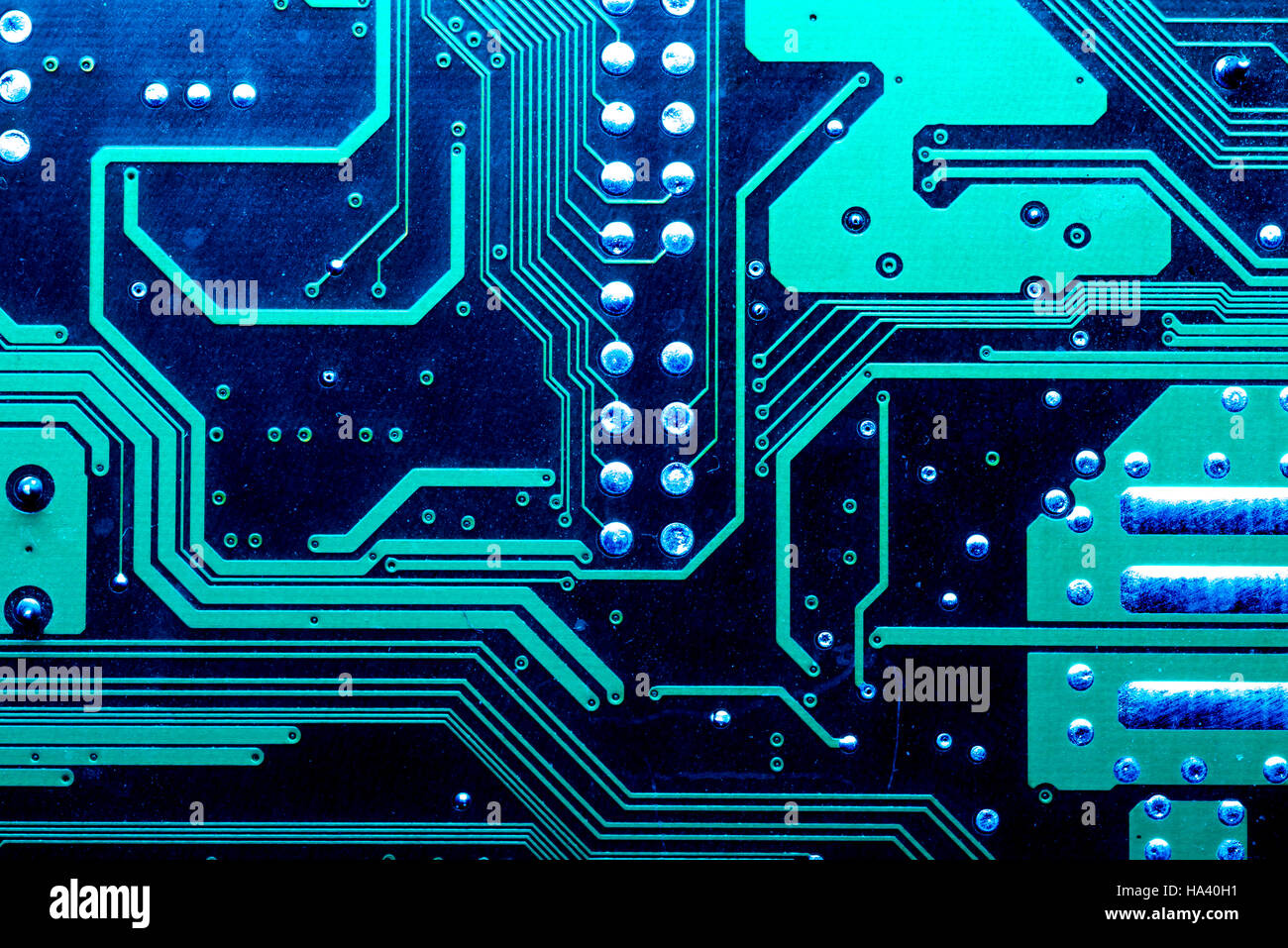 Close up of a circuit board Stock Photo - Alamy