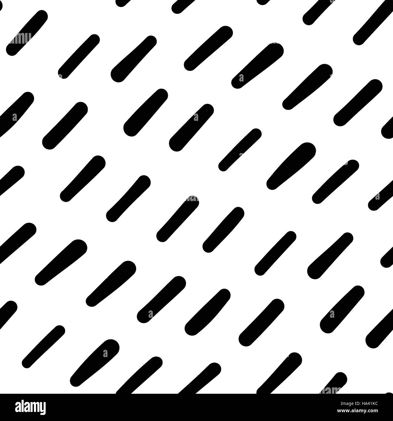 Seamless hand drawn pattern with lines. Black and white texture ...