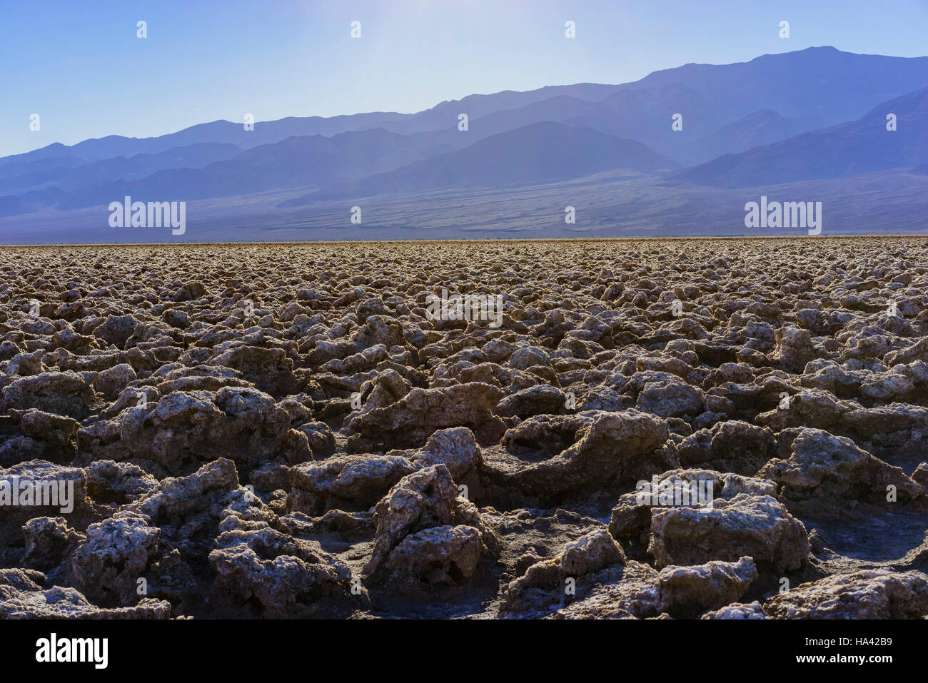California Devils Rocks Special rock of Devils Golf Course, Death Valley National Park ...