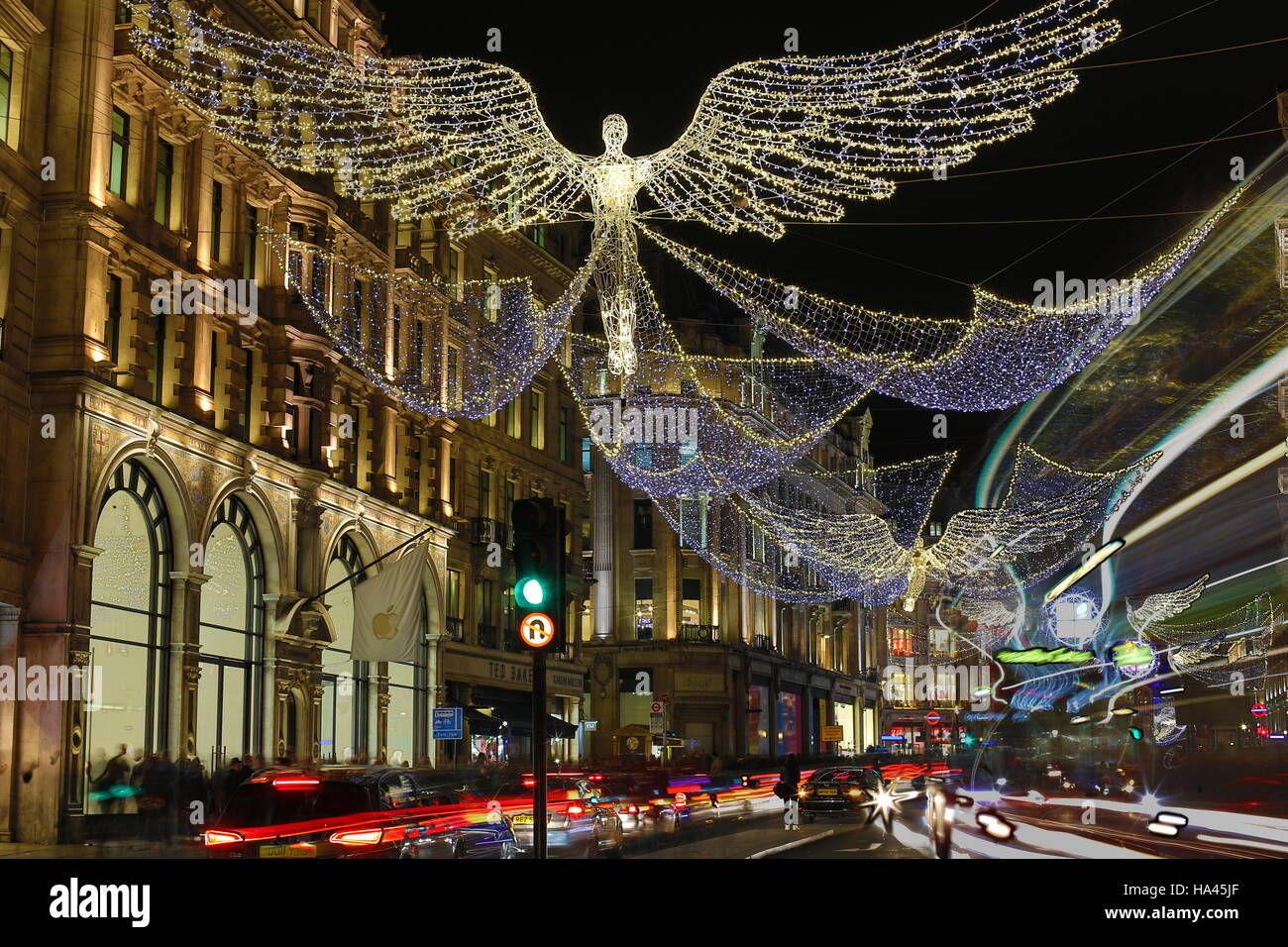 Oxford Street Christmas Lights Stock Photos & Oxford Street Christmas ...