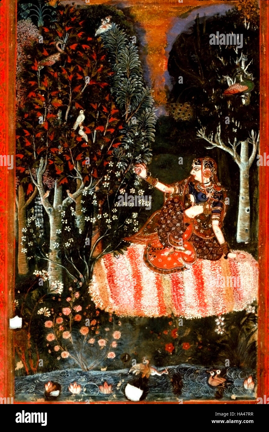 Ragamala Painting: Based on the poetic concept of intense worship, this ...