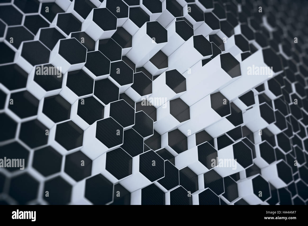 Abstract white 3d interior chaotic hi-res stock photography and images ...