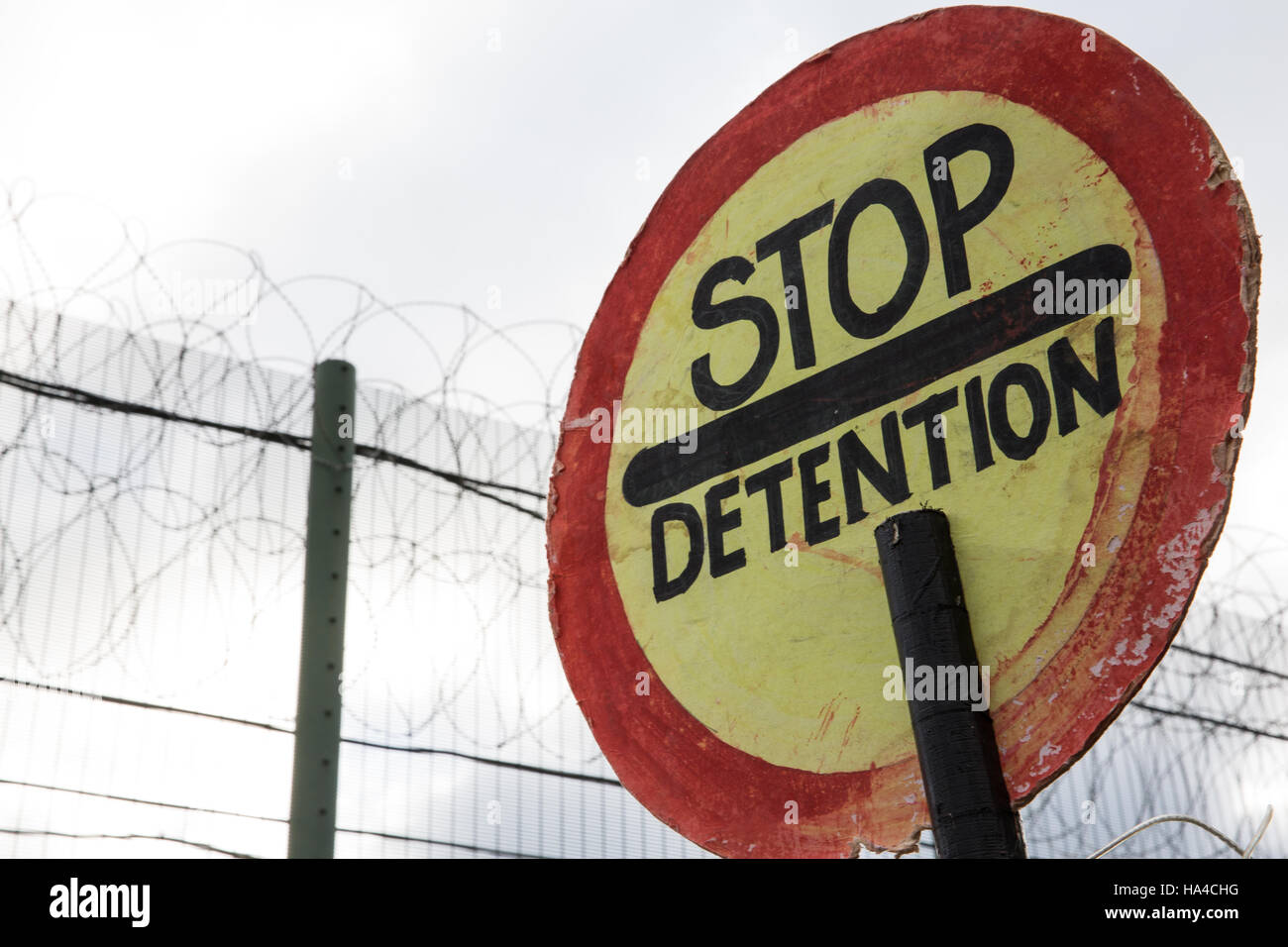 Detention Sign