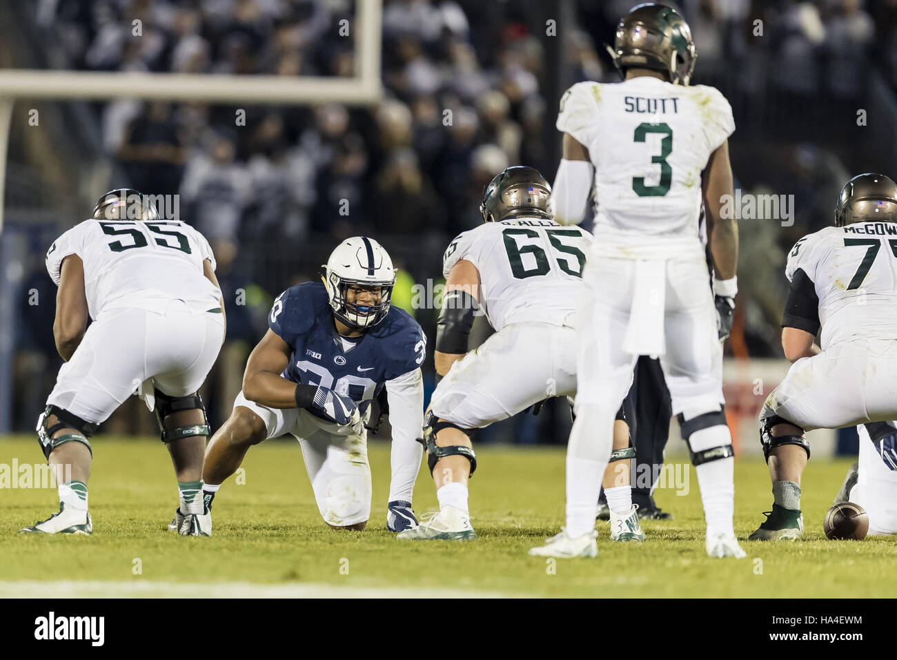 Kevin Givens, 2015 Outside Linebacker, Penn State