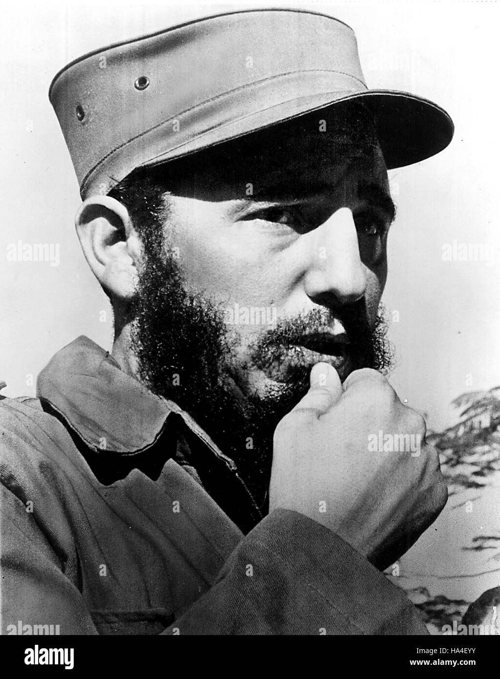 FIDEL ALEJANDRO CASTRO RUZ (August 13, 1926 - November 25, 2016), commonly known as Fidel Castro, was a Cuban politician and revolutionary who governed the Republic of Cuba as Prime Minister from 1959 to 1976 and then as President from 1976 to 2008. Castro was a controversial and divisive world figure. FILE PICTURE: Fidel Castro. 1966. © Globe Photos/ZUMAPRESS.com/Alamy Live News Stock Photo