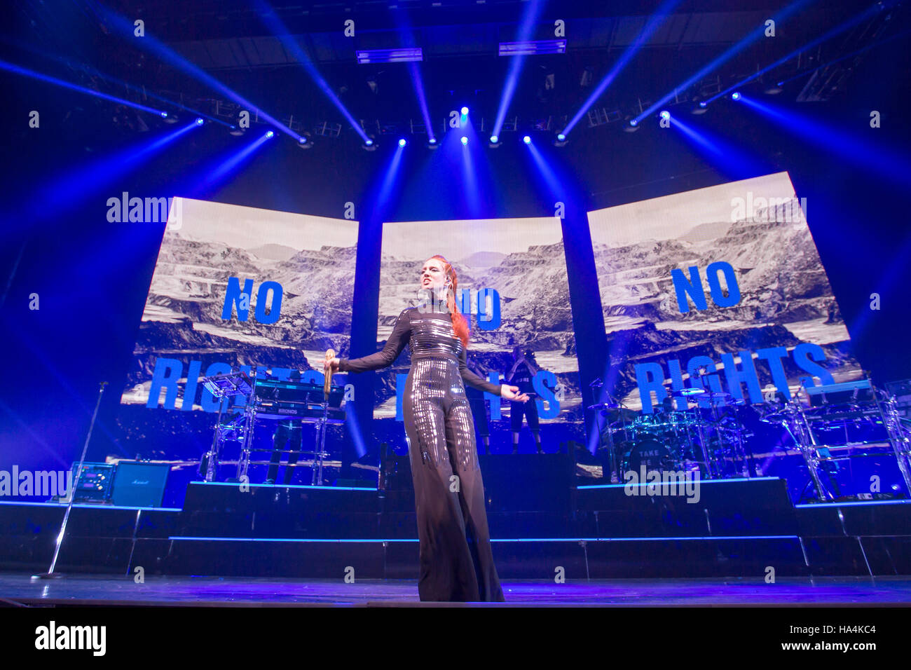 Brighton, UK. 27th November 2016. Jess Glynne performs live at The