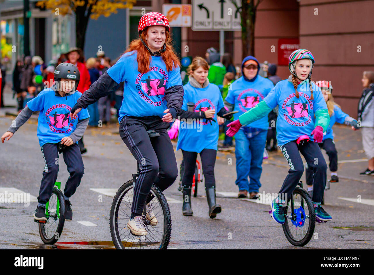 Portland, Oregon, USA November 25, 2016 Pleasant Valley Unicycle