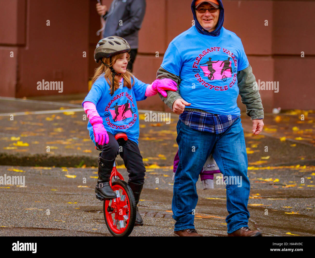 Portland, Oregon, USA November 25, 2016 Pleasant Valley Unicycle