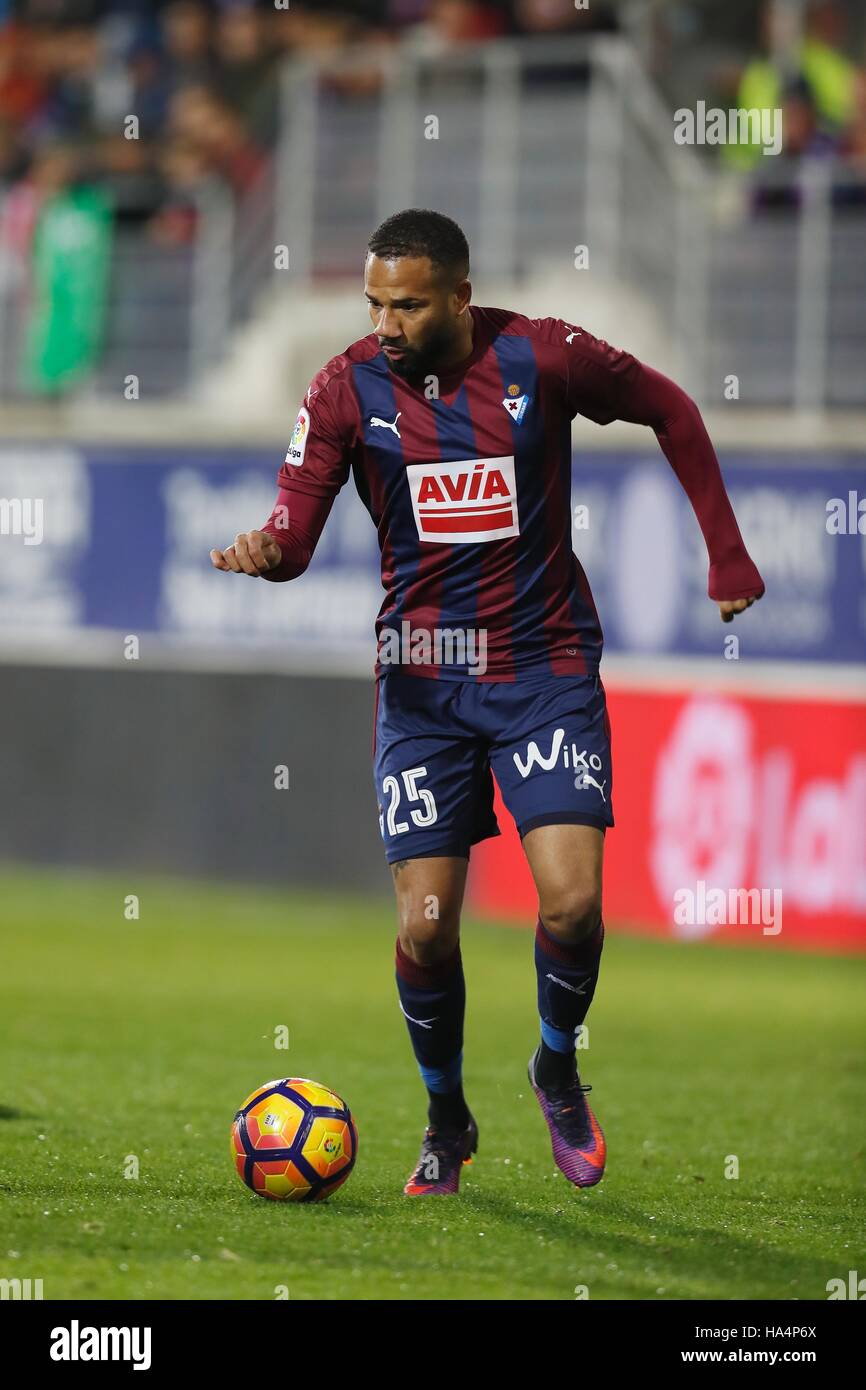 Eibar Spain 25th Nov 16 Bebe Eibar Football Soccer Spanish La Liga Santander Match Between Sd Eibar 3 1 Real Betis At The Estadio Municipal De Ipurua In Eibar Spain C Mutsu