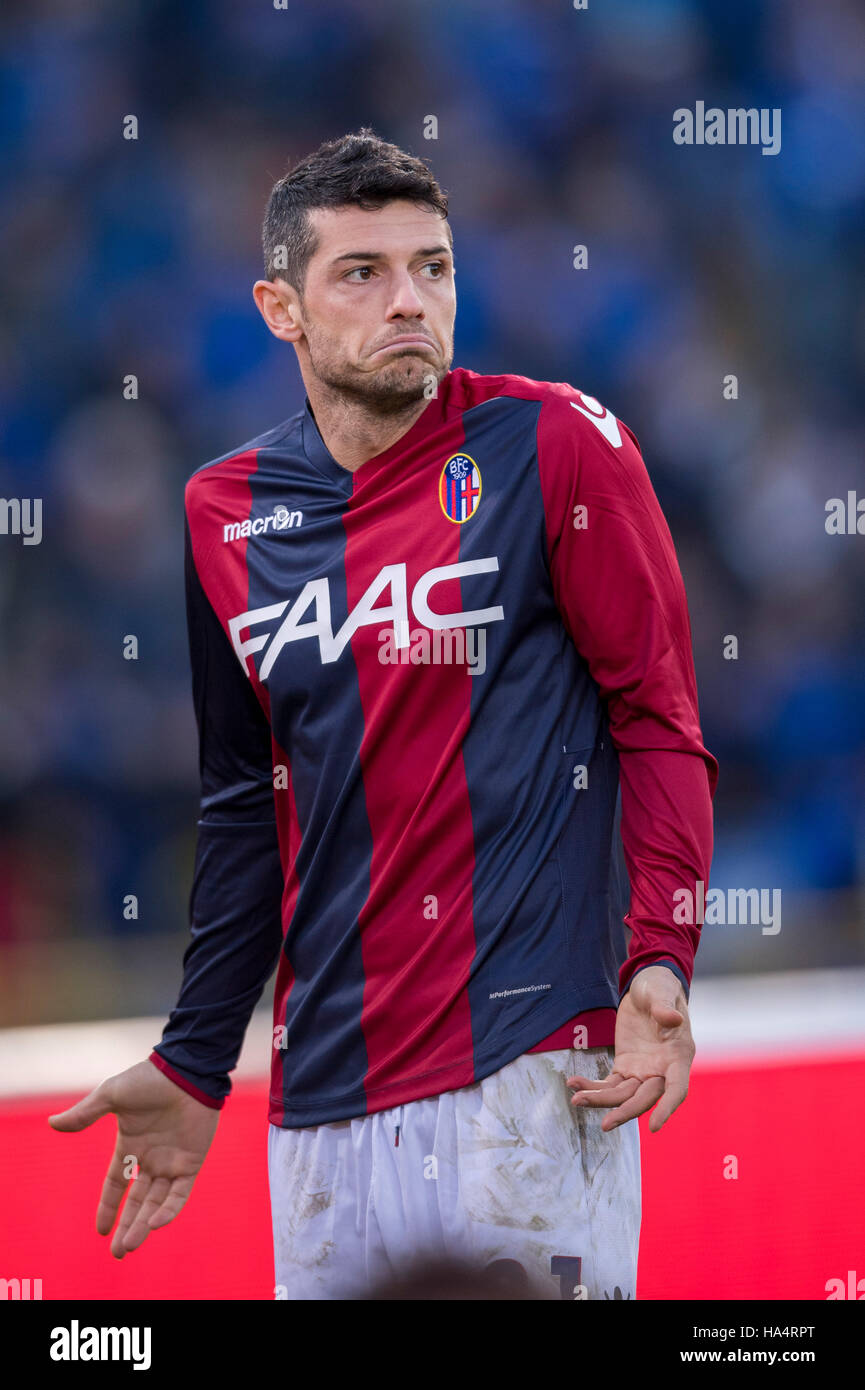 Bologna, Italy. 27th Nov, 2016. Blerim Dzemaili (Bologna) Football
