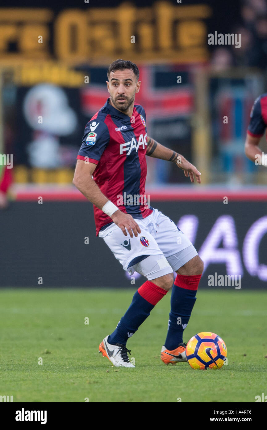 Bologna, Italy. 27th Nov, 2016. Domenico Maietta (Bologna) Football