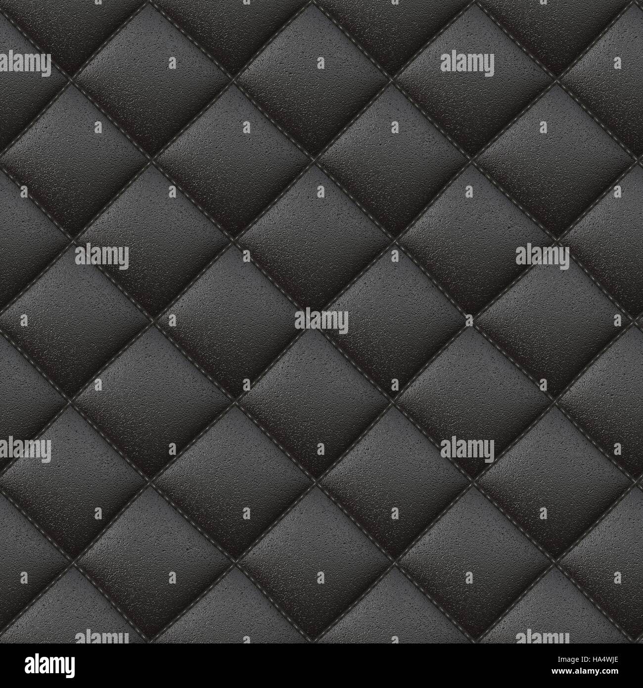 Raster Seamless Cell Leather Pattern Stock Photo