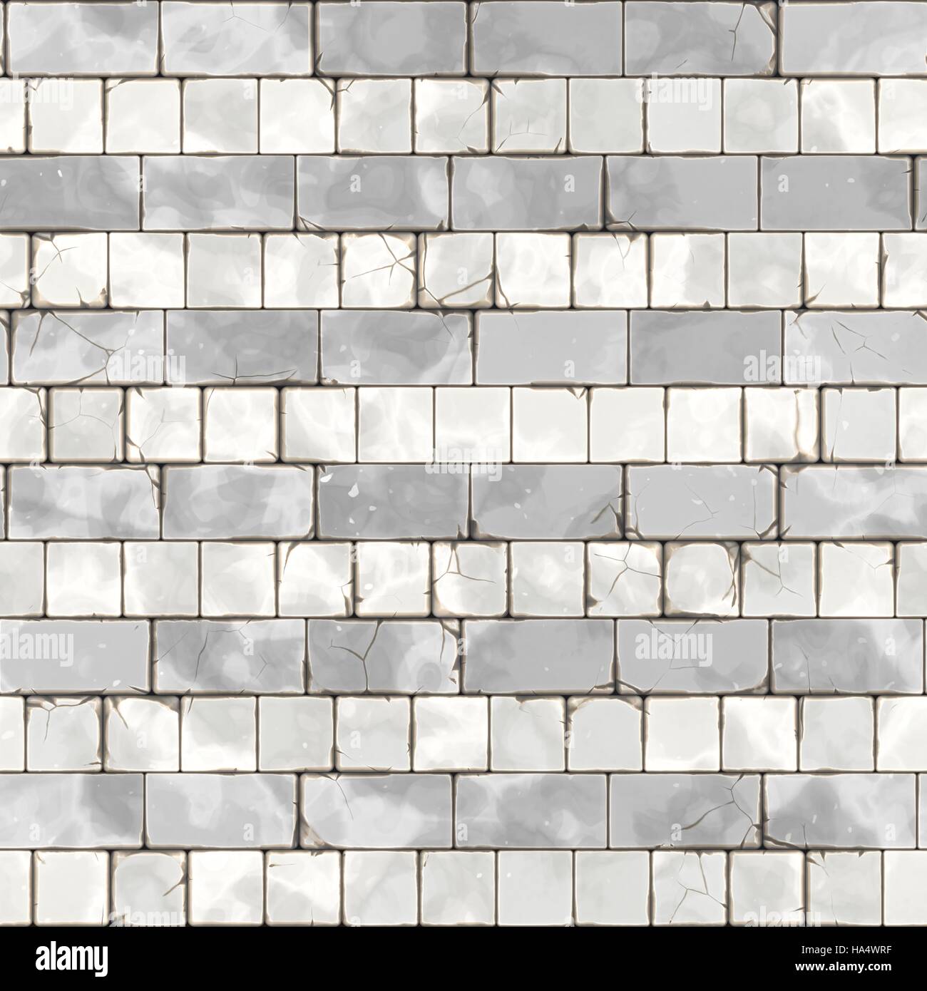 Raster Seamless Grungy Brick Texture Stock Photo - Alamy