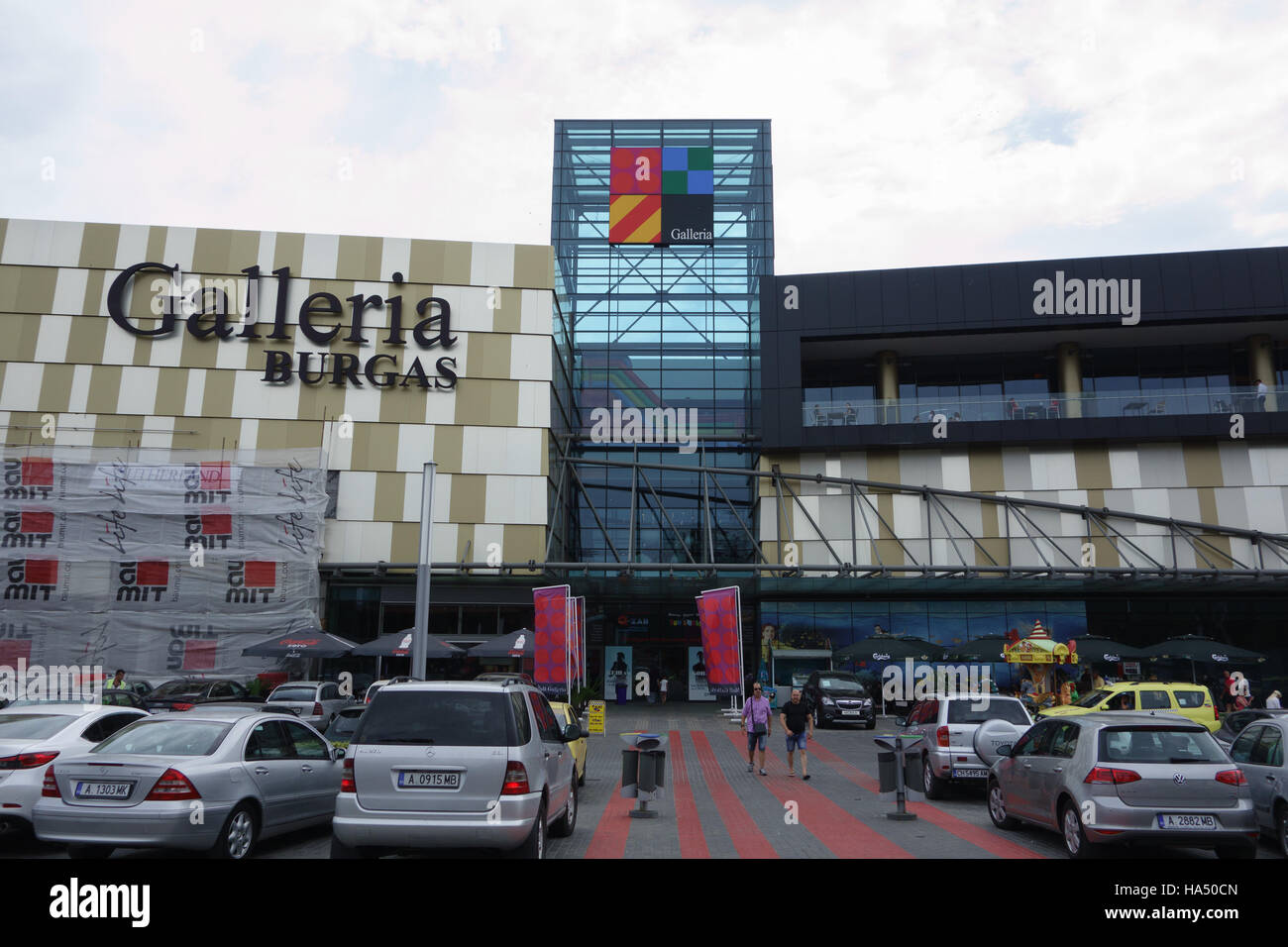 Burgas Mall Galleria the largest shopping center in Bulgaria which ...