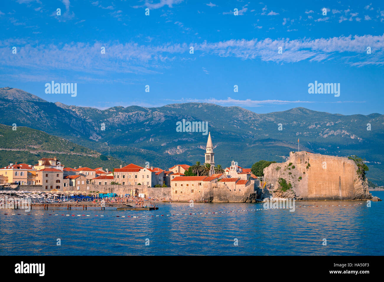 Stari Grad Budva Stock Photo - Alamy