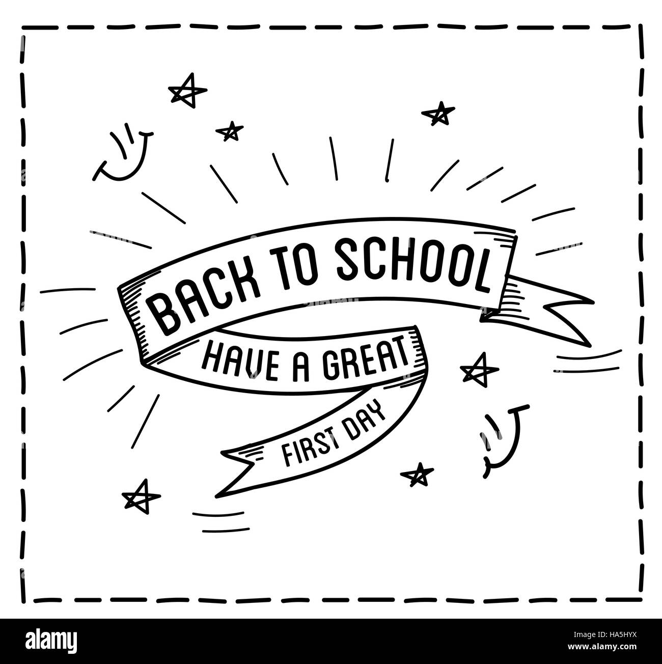 Back to school design typographic quotes Stock Vector Image & Art - Alamy