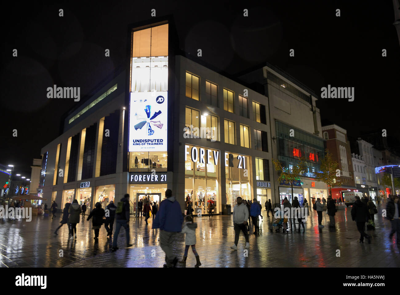 Forever 21 store in Liverpool Stock Photo Alamy