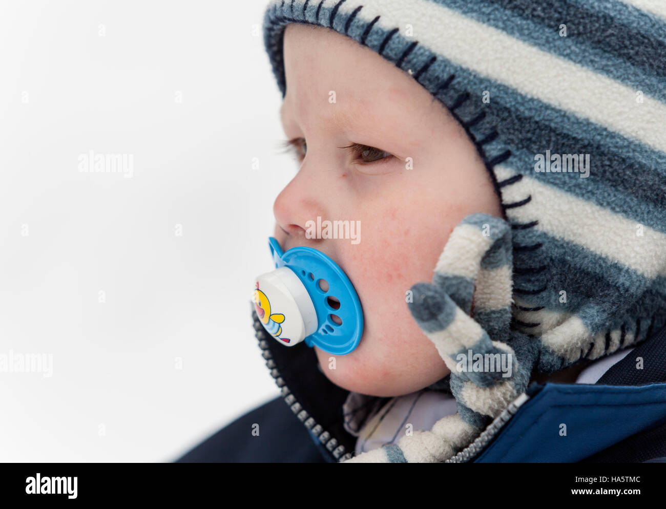 Child with comforter Stock Photo Alamy
