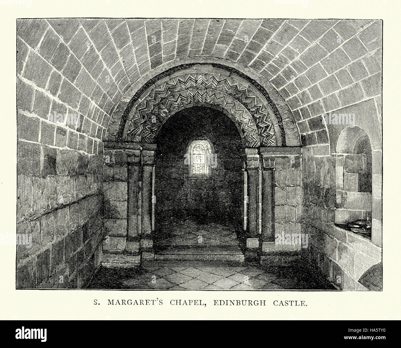 St Margaret's Chapel, in Edinburgh Castle, is the oldest surviving