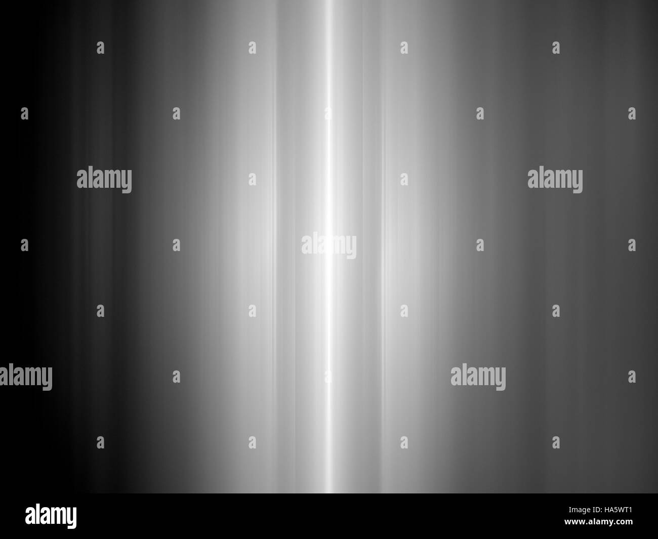 Black and white vertical motion blur, computer generated abstract intensity map, 3D render Stock Photo