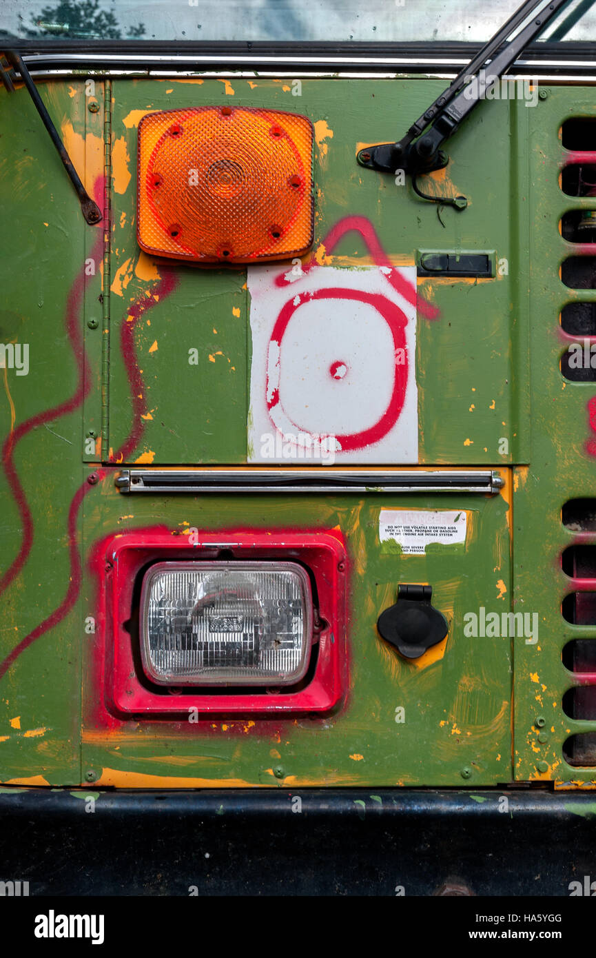 Bus indicator lights hi-res stock photography and images - Alamy