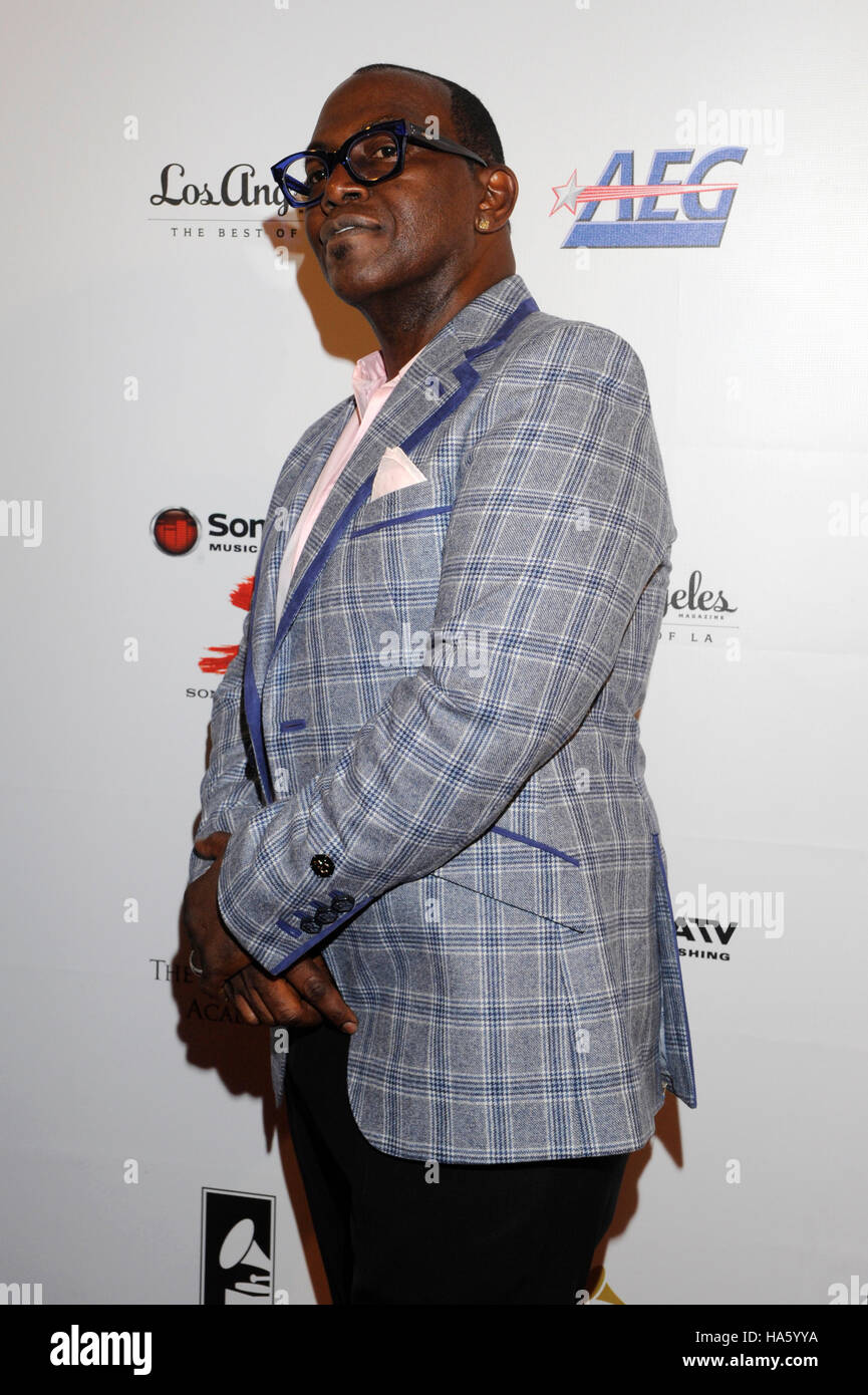 Randy Jackson attends the first-ever Architects of Sound Awards at the GRAMMY Museum on November 11, 2013 in Los Angeles, California. Stock Photo