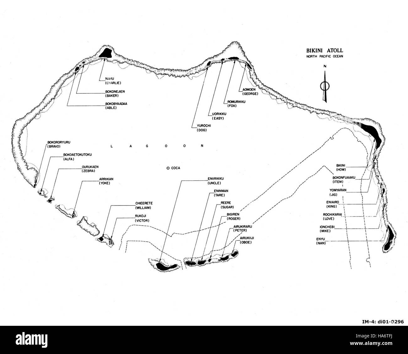 Bikini Atoll Black And White Stock Photos Images Alamy