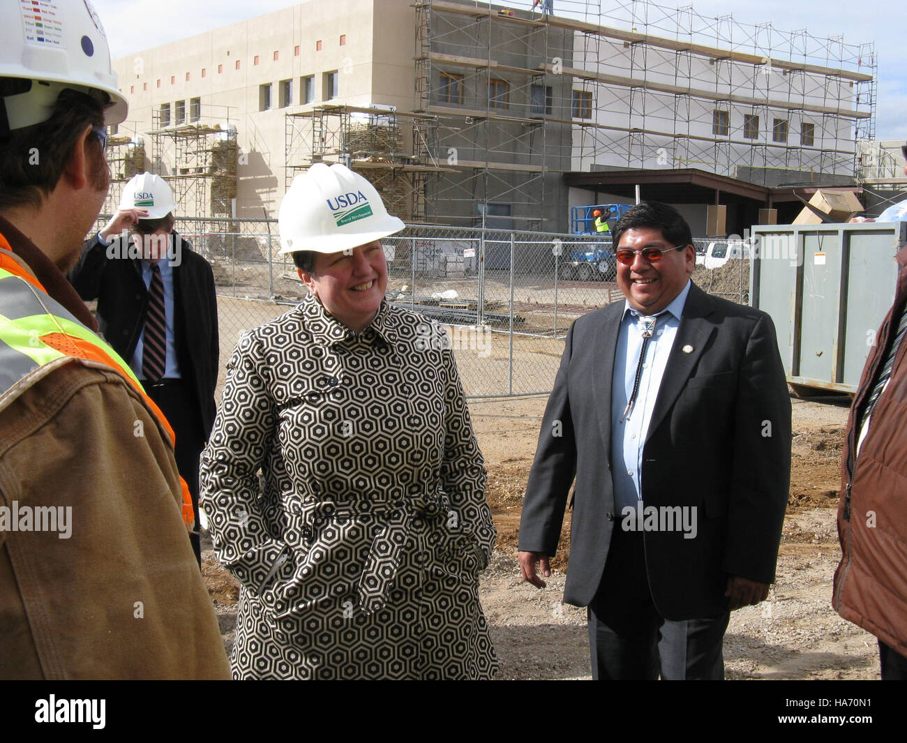 Governor Charles Riley A visit by the Deputy Secretary of the USDA to Acoma Pueblo highlights ...