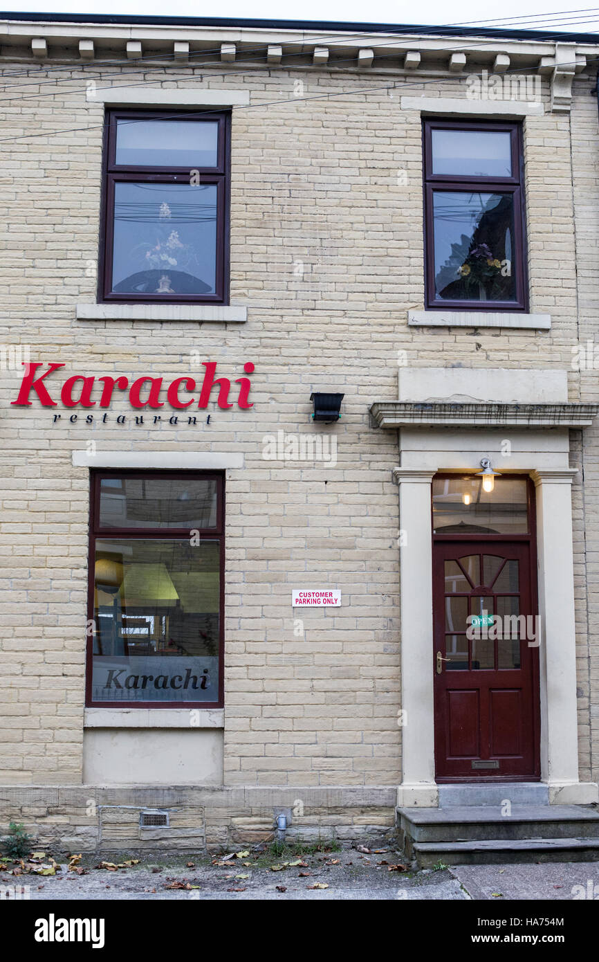 Karachi curry house, one of the first curry houses in Bradford, West