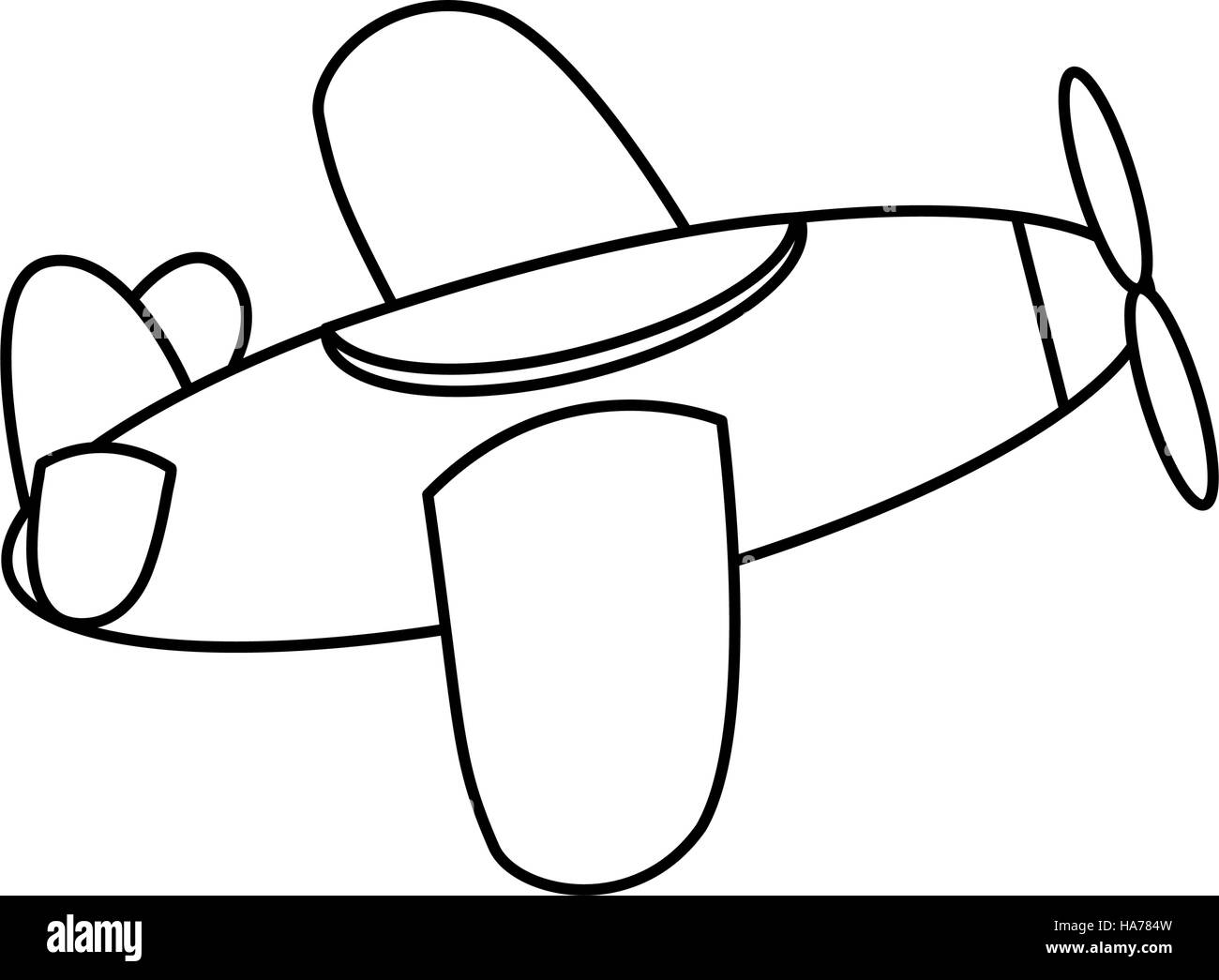 Isolated airplane toy design Stock Vector Image & Art Alamy