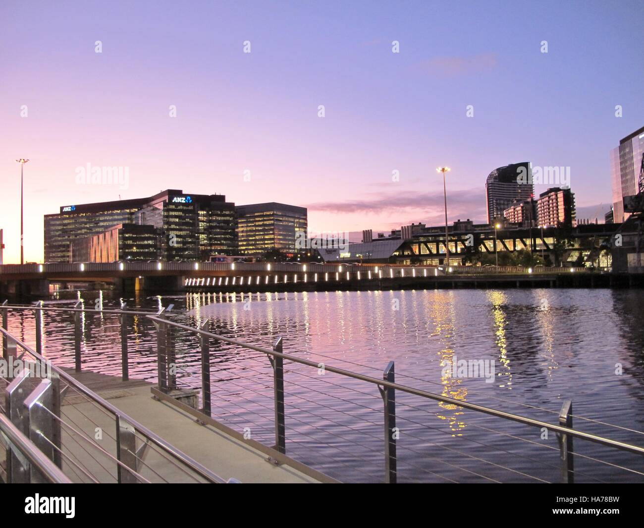 Sunset wharf hi-res stock photography and images - Alamy