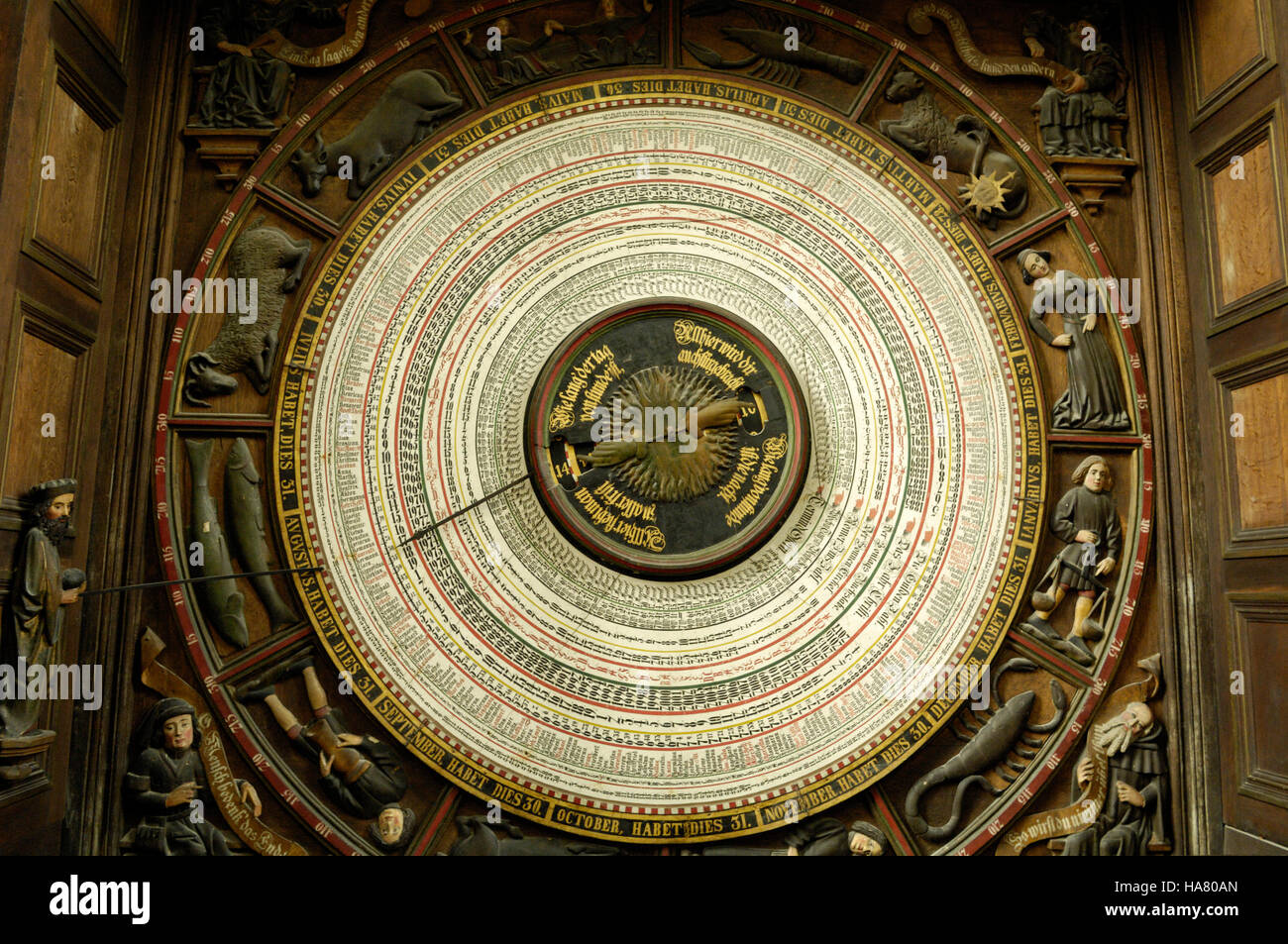 Rostock astronomical clock, fifteenthcentury astronomical clock in St