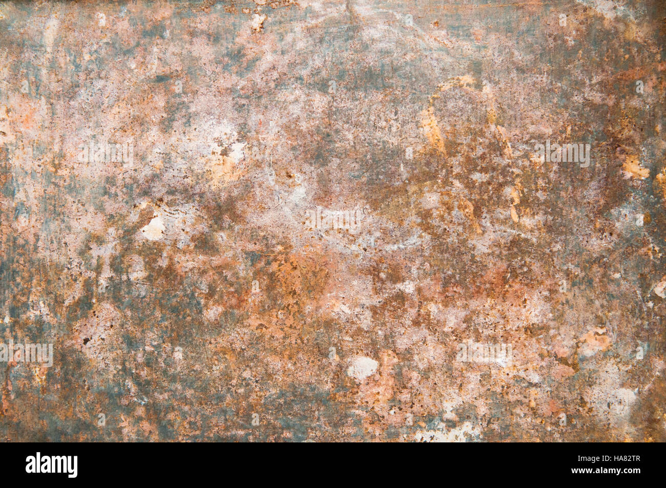 Rusty metal texture from a rusted sheet of material Stock Photo