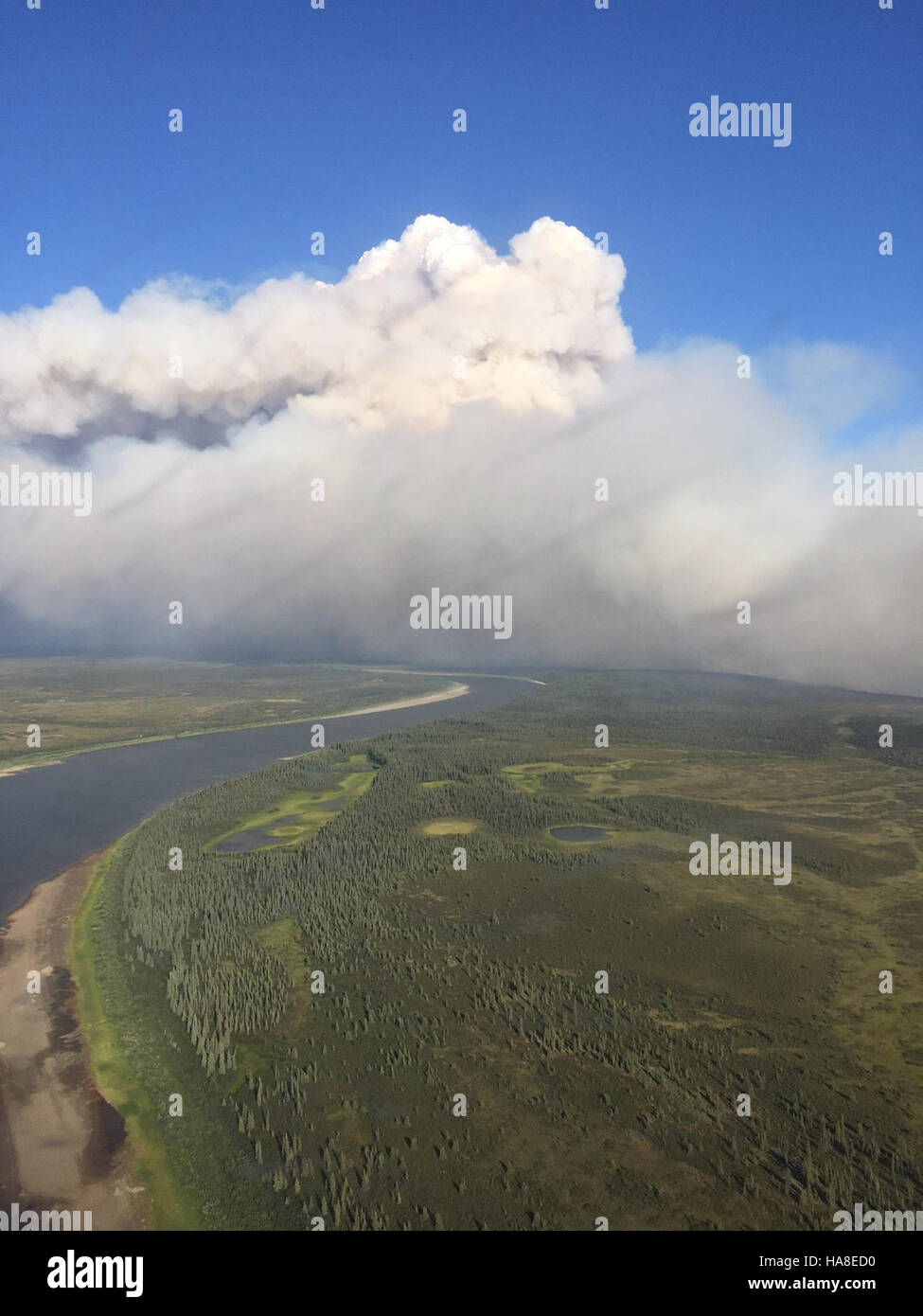 alaskanps 20216500636 Salmon River Fire Kobuk Valley National Park