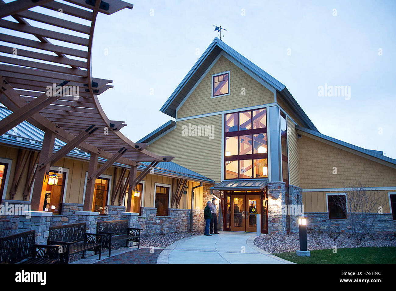 usfwsmidwest 5677442529 Necedah Visitor Center Stock Photo Alamy