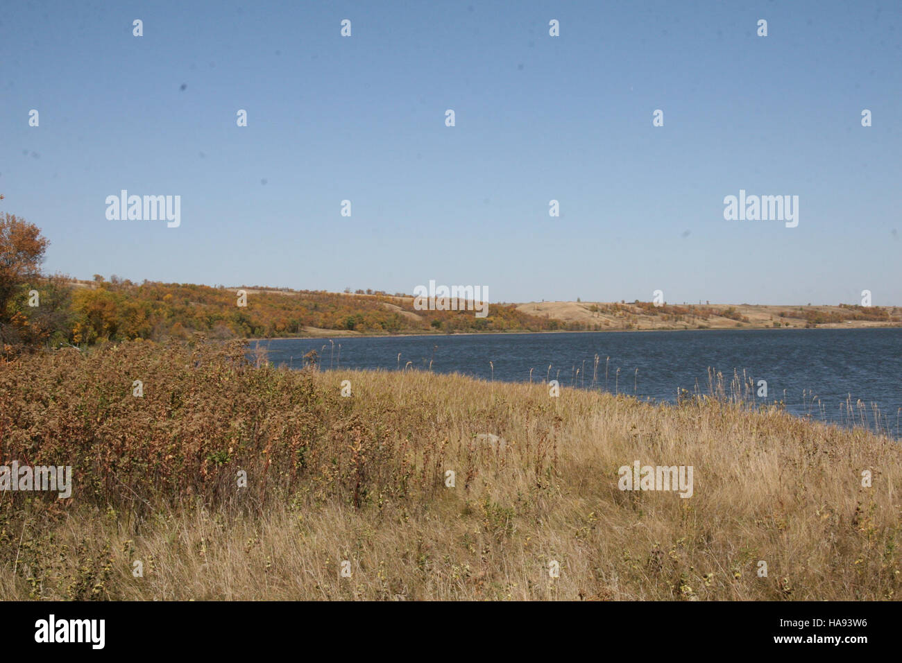 usfwsmtnprairie 6260805966 Fall Colors on Des Lacs Refuge Stock Photo