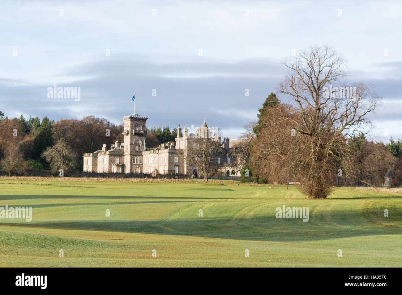 Dunecht House, Dunecht Estate, Aberdeenshire, Scotland, UK Stock Photo