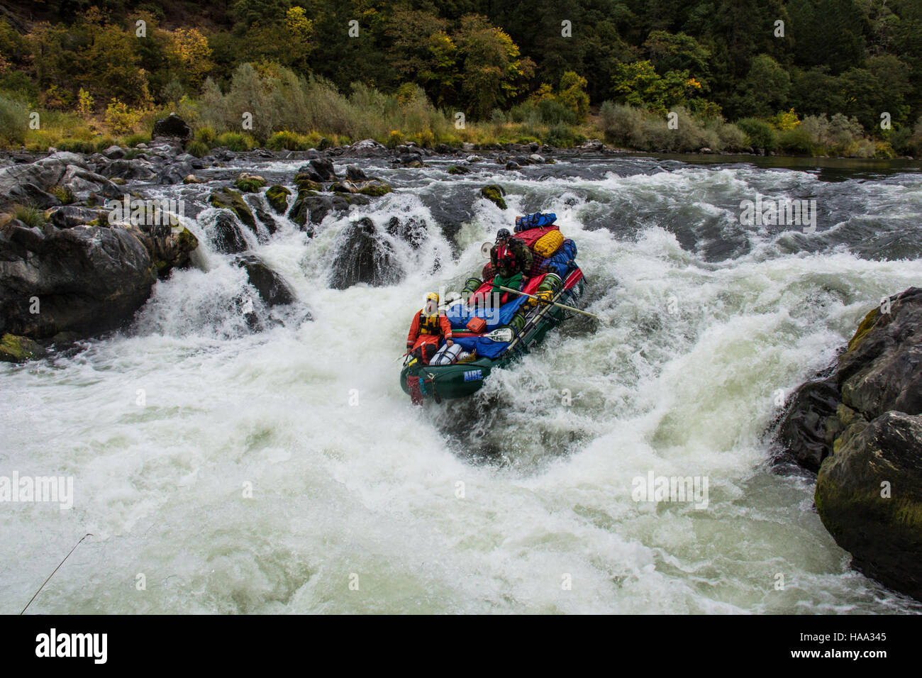White water rafting on the Rogue River in Oregon offers adventurous ...