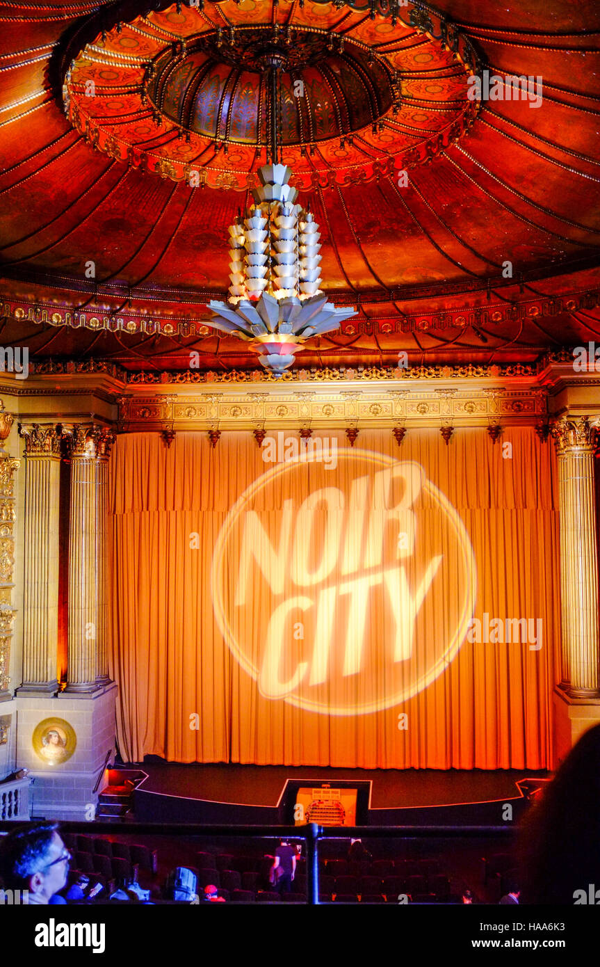 Noir City Festival in the Castro Theater San Francisco California Stock Photo