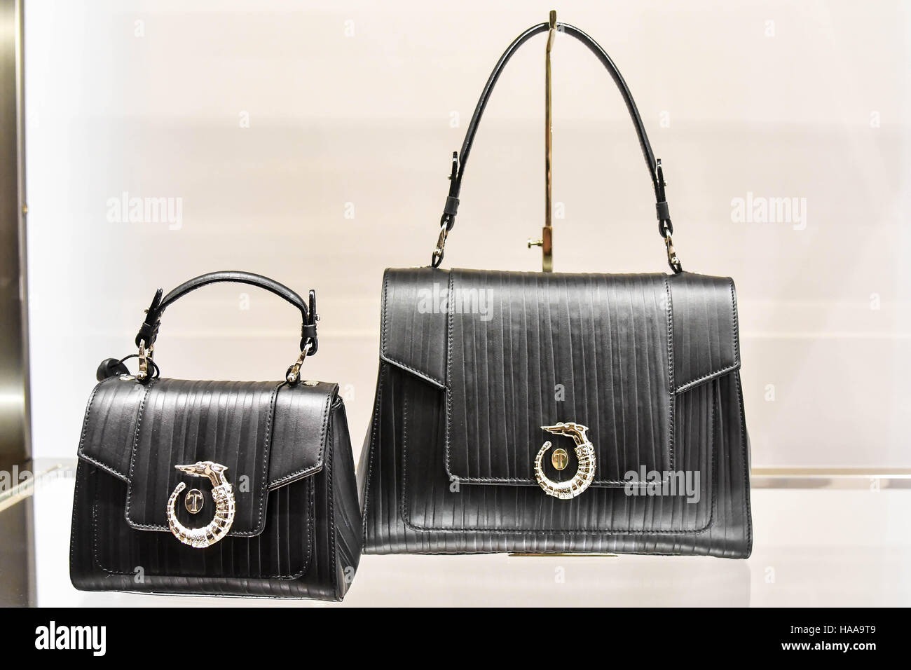 Trussardi Lovy Bag Presentation in Milan Featuring: Lovy Bag Where: Milan,  Italy When: 27 Oct 2016 Credit: IPA/WENN.com **Only available for  publication in UK, USA, Germany, Austria, Switzerland** Stock Photo - Alamy