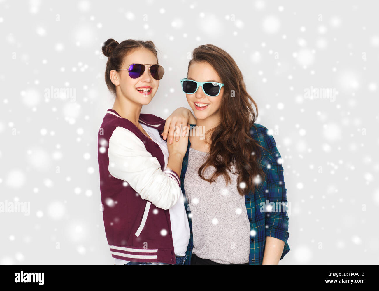 Cool teen with sunglasses hi-res stock photography and images