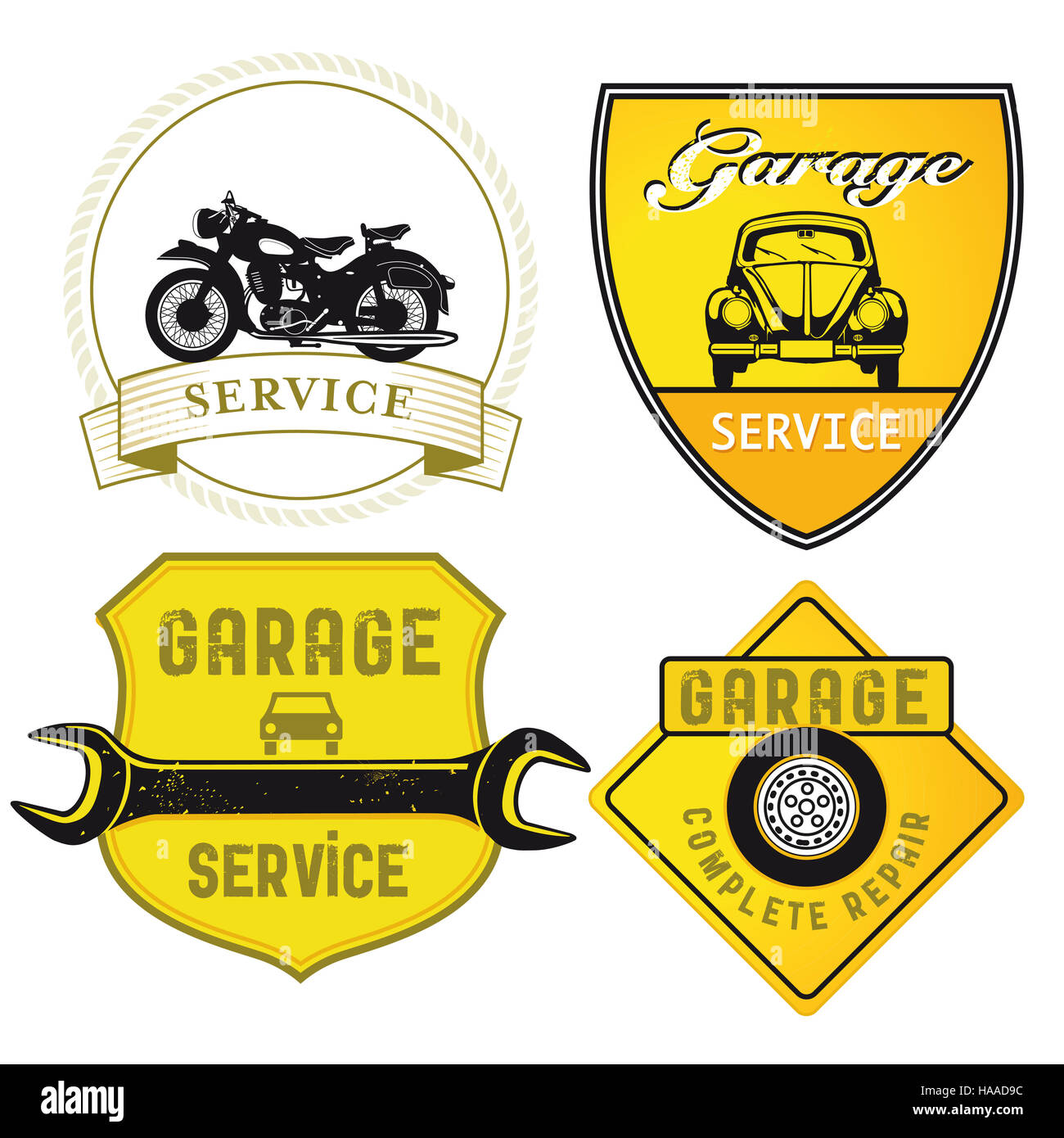 Auto Repair Signs Stock Photo - Alamy