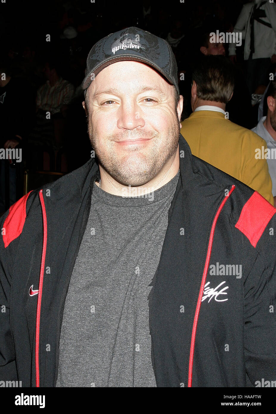 Actor Kevin James during UFC 79 at the Mandalay Bay Events Center in Las Vegas on Saturday, December 29, 2007. Photo credit: Francis Specker Stock Photo