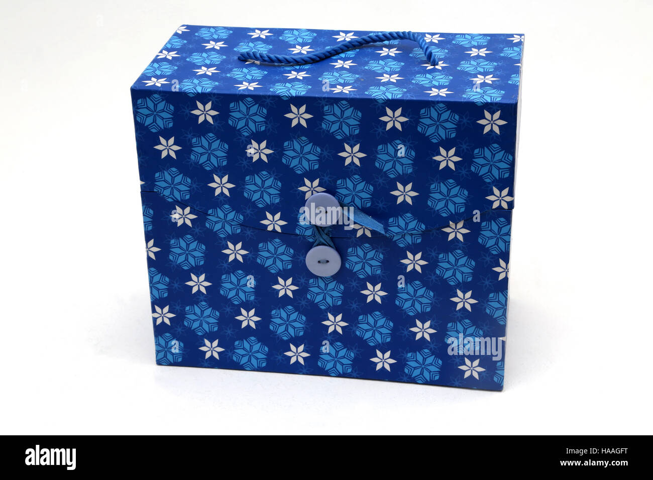 Christmas Filing Box Stock Photo