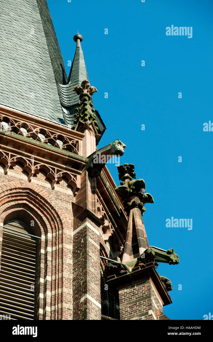 Deutschland, Nordrhein-Westfalen, Kreis Viersen, Schwalmtal-Waldniel, Pfarrkirche St. Michael (Schwalmtaldom), Stock Photo