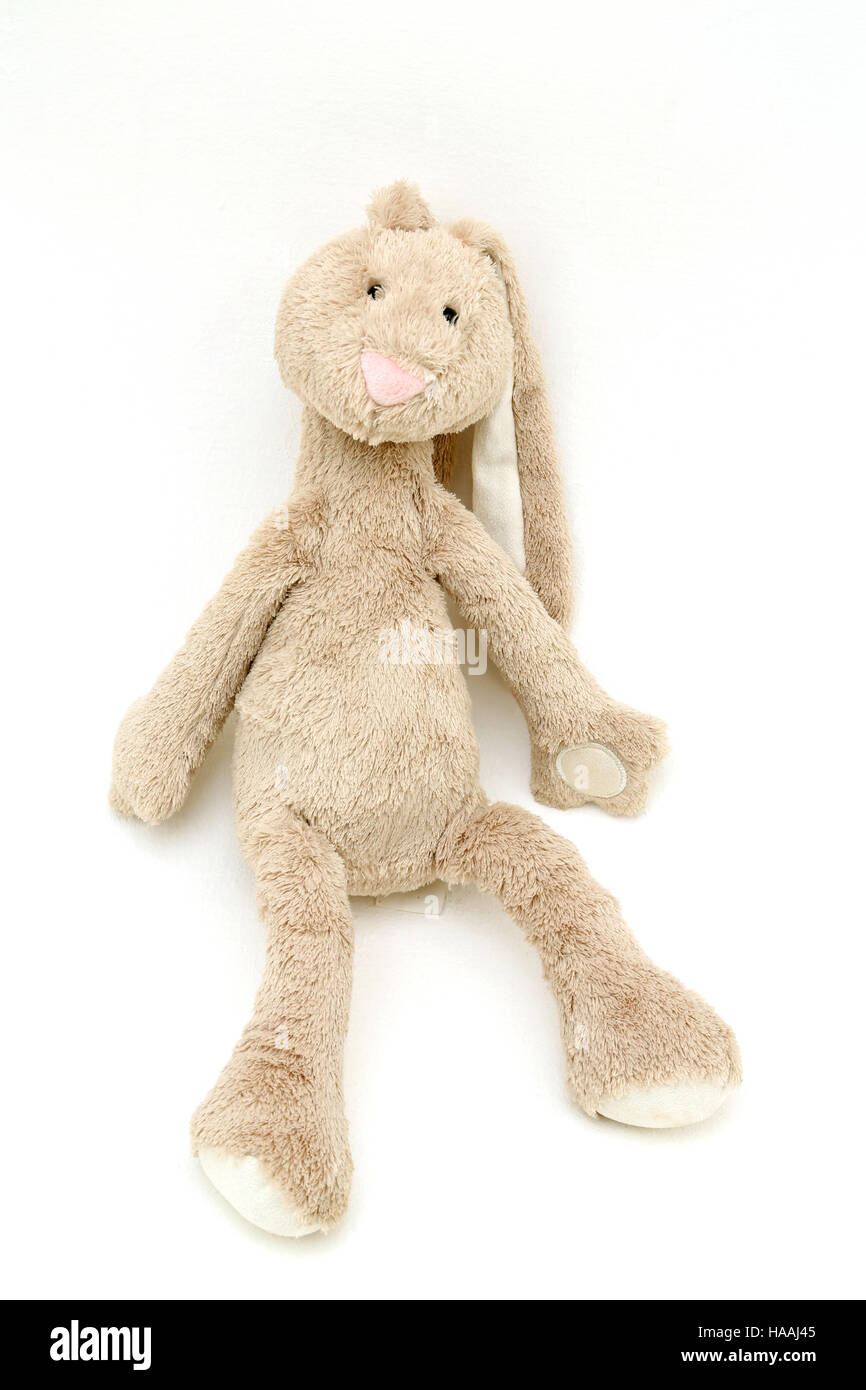 Soft Cuddly Rabbit Toy Stock Photo Alamy