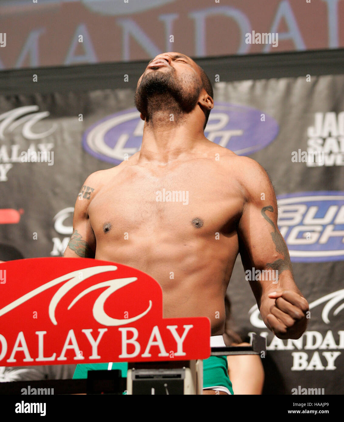Quinton "Rampage" Jackson during the weigh-ins for UFC 86 at the ...