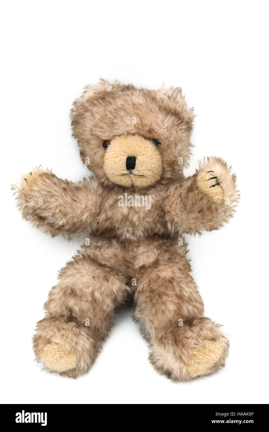 Mohair Teddy Bear Stock Photo